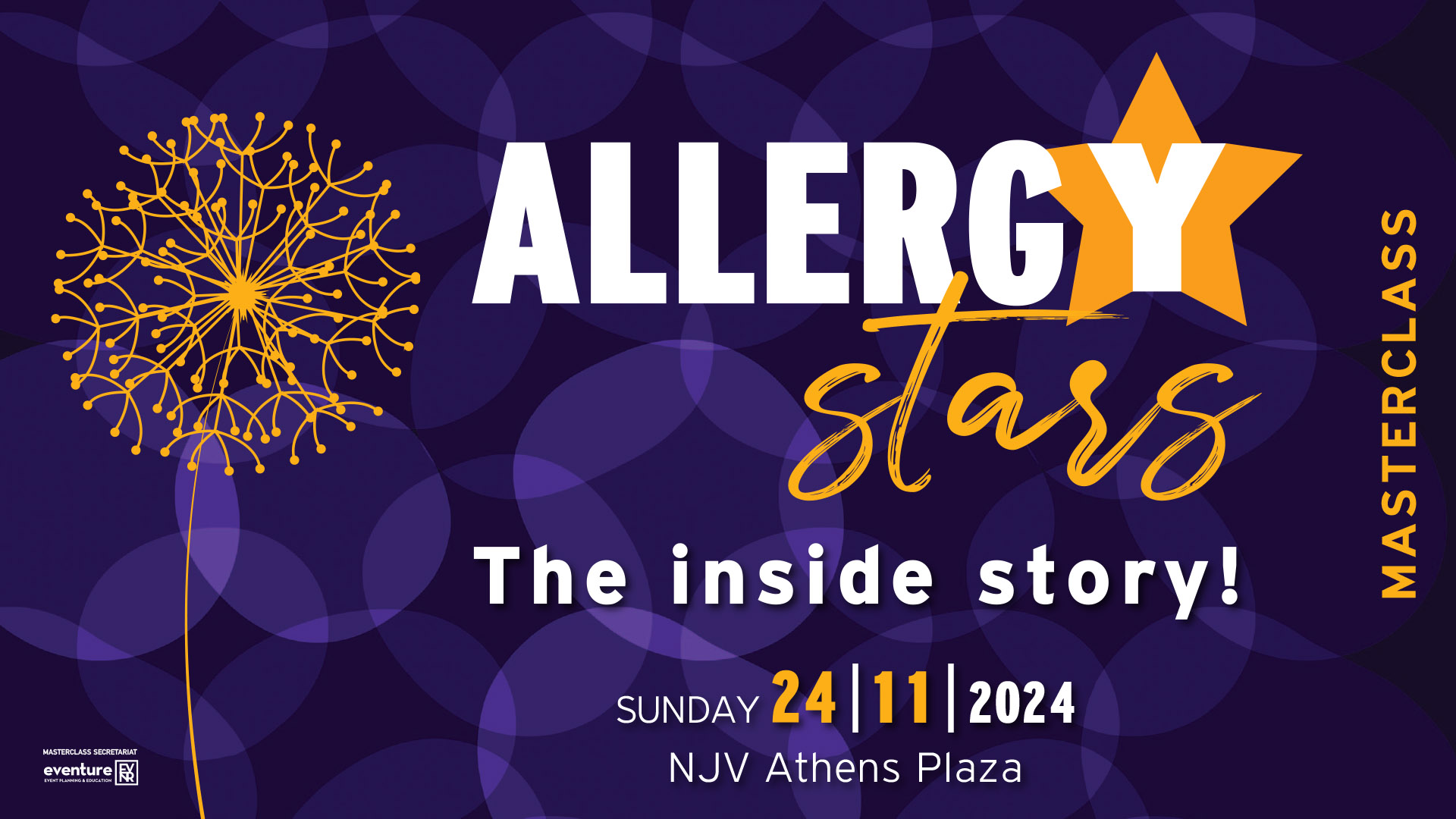 Συναντήστε τους Πρωτοπόρους της Αλλεργιολογίας: Συμμετέχετε στο Masterclass “Allergy Stars: The Inside Story”